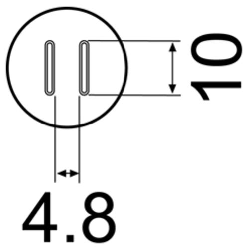 (LINEクーポン有)白光 A1131 SOP 4.4×10用 A-1131 ノズル HAKKO ホットエアー用交換ノズル