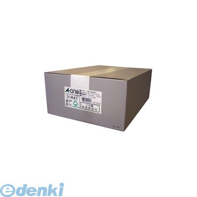 (LINEクーポン有)翌日出荷 A-one エーワン 31647 ラベルシール レーザープリンタ 再生紙 A4 10面 四辺余白付 500シート入 4906186316477 マット紙 ラベルシール再生紙|文具のブングット