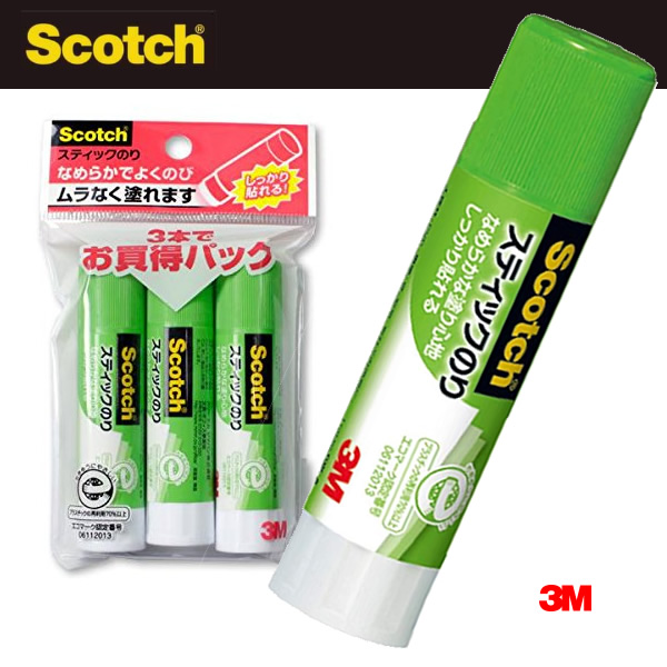 SALE／66%OFF】 まとめ 3M スコッチ スティックのり 8gGW-A 1セット 20