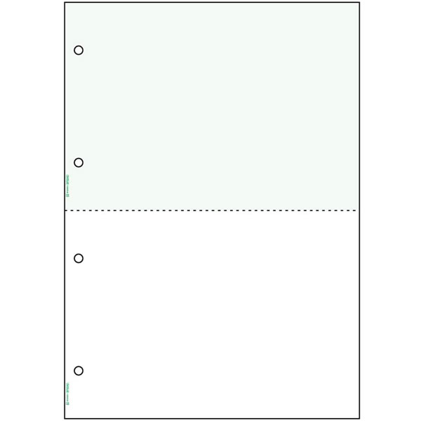 ヒサゴ BP2005WZ マルチプリンタ帳票 A4 白紙 3面 6穴（2400枚入