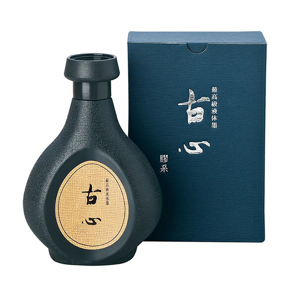 呉竹　墨液・墨汁　古心　500ml（BB10-50）作品制作用の最高級液体墨　2410460　書道用品