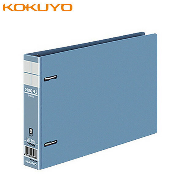楽天市場】【A4-E】コクヨ／Dリングファイル・E型（フ-FD435NB）青
