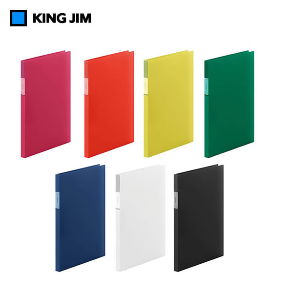 楽天市場】【全7色・A4縦型】キングジム フェイバリッツZファイル