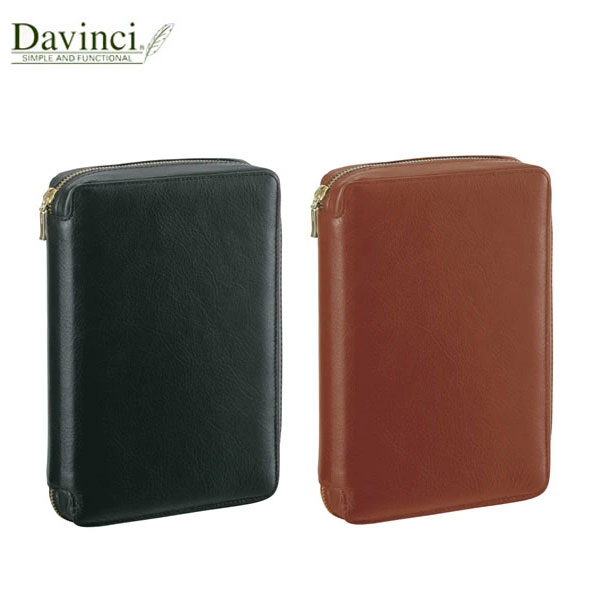 【送料無料・聖書サイズ】レイメイ藤井／Davinci　ダヴィンチ スーパーロイスレザー システム手帳（ラウンドファスナータイプ）スタンダード バイブルサイズ DB3004 ダ・ヴィンチ（リング24mm）【smtb-kd】
