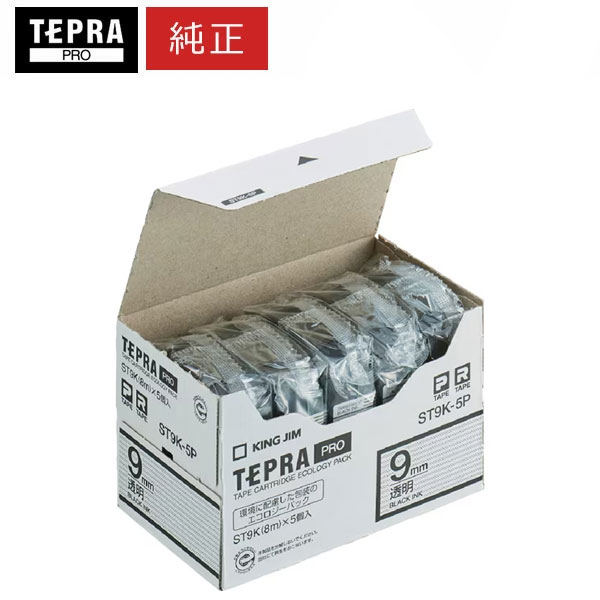 楽天市場】キングジム ／ PROテープカートリッジ エコパック (5個入り