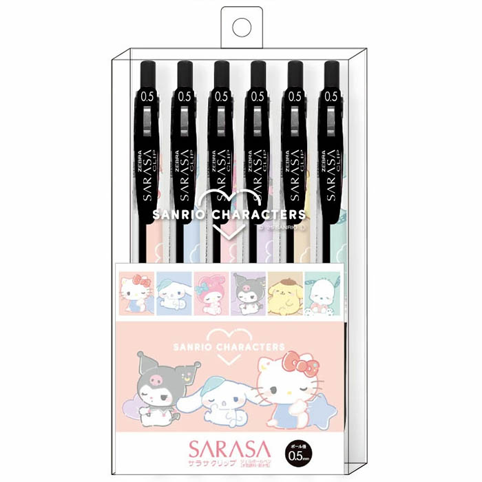 シナモロール　サラサ  SARASA  ボールペンセット ZEBRA ゼブラ 楽天市場】数量限定 ZEBRA サラサR 0.4×サラサクリップ 0.5