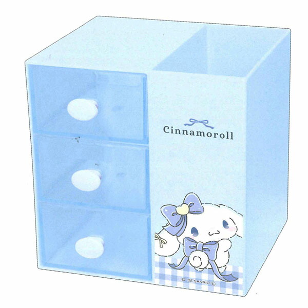 楽天市場】3段 チェスト ペンスタンド付き かわいいとり 135173