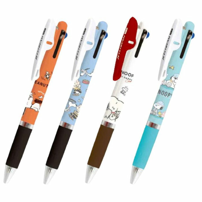 楽天市場】ジェットストリーム 新3色ボールペン スヌーピー チャーリー