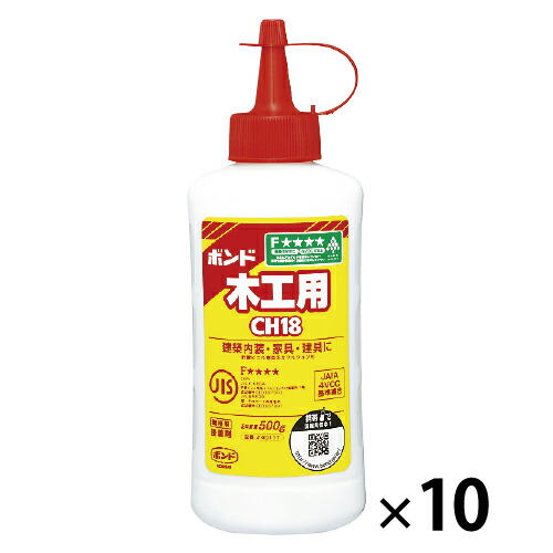 ボンド木工用ボトル５００ｇ（１０本） 【コニシ】