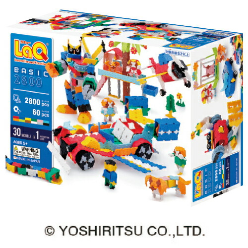 楽天市場】LaQアニマルセットL005458【ヨシリツ】 : ブングアール