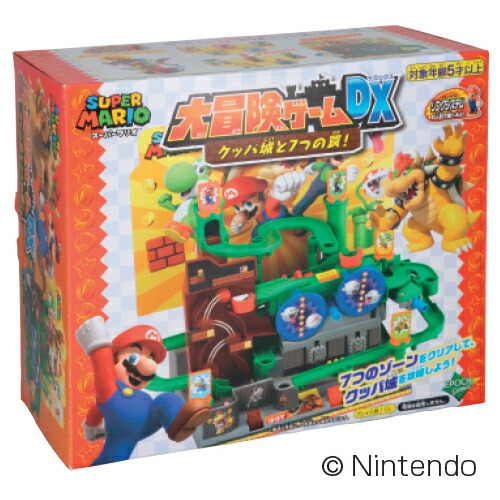 楽天市場】スーパーマリオ 大冒険ゲームDXクッパ城と7つの罠！ : 誕