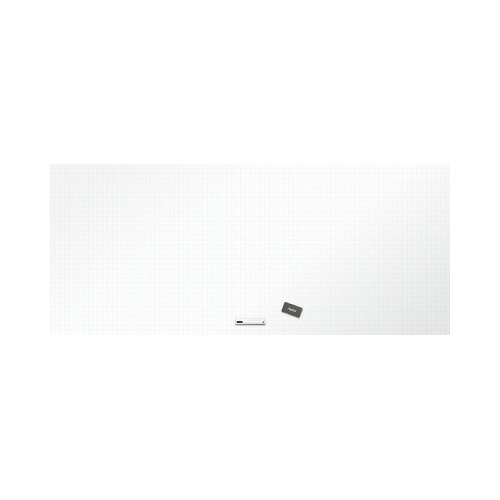 抗菌ホワイトマグネットシート　暗線入り　５Ｌ　２１００×９００ｍｍ AWM11 【アスカ】