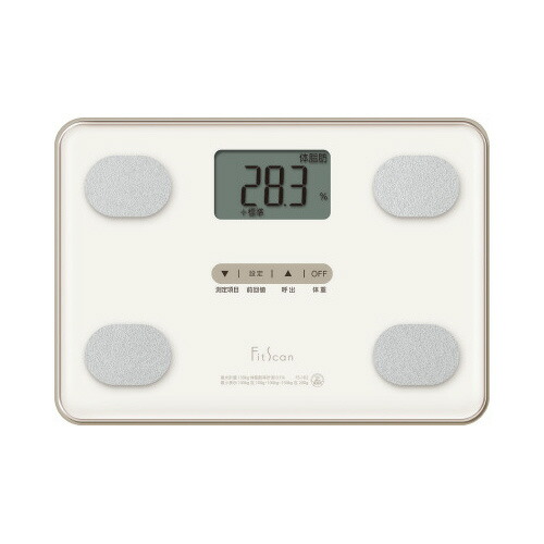 体組成計Ｆｉｔ　Ｓｃａｎ　ナチュラルホワイト FS-102-WH【タニタ】