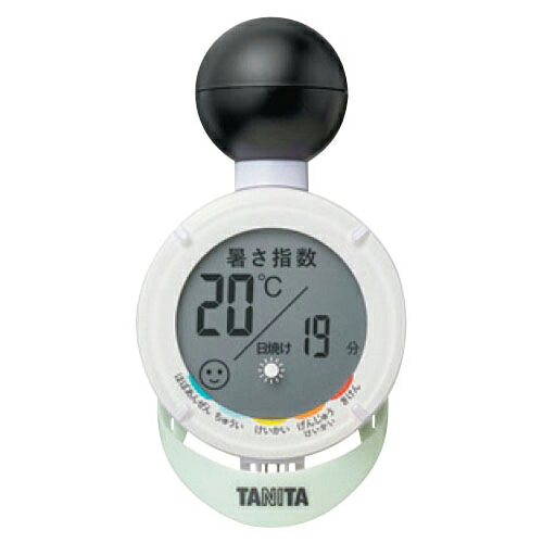 日焼け機能付黒球式熱中アラーム 048171 【タニタ】