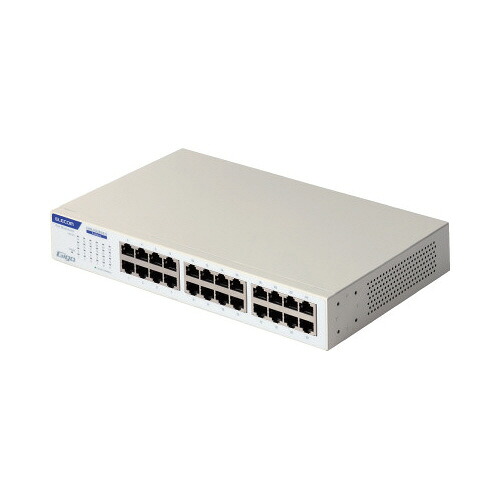 Ｇｉｇａ相応うスイッチングこしき ２４界面 1台EHB-UG2B24-S【エレコム】