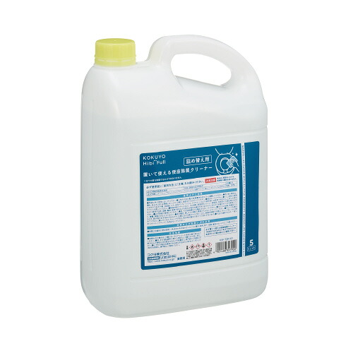 ヒビフル　置いて使える便座　除菌クリーナー　詰め替え　５Ｌ　1本 KHF-TDR102 【コクヨ】