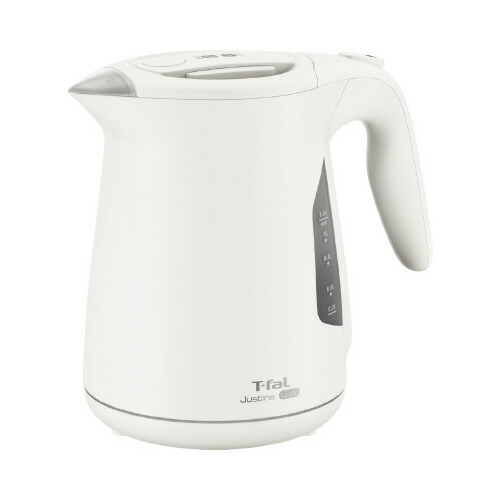 ジャスティンロック(電気ケトル) ホワイト 1.2L 1台 KO5901JP 【T-FAL】