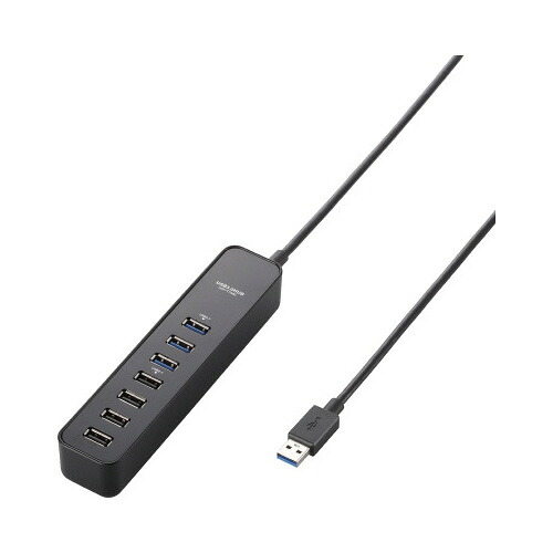 ＵＳＢこしき ３．０／２．０ 磁石 1個U3H-T706SBK【エレコム】
