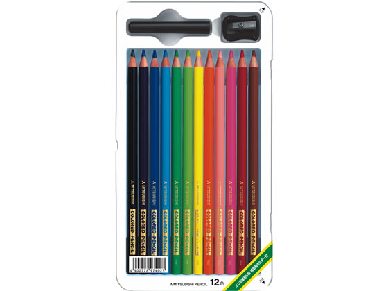 楽天市場】三菱鉛筆 色鉛筆 890 級 スタンダードH 12色（K89012CSH