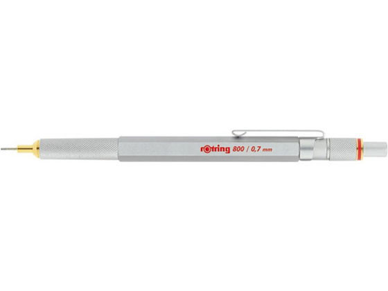 【お取り寄せ】ロットリング rOtring 800 メカニカルペンシル シルバー 0.7mm 1904448