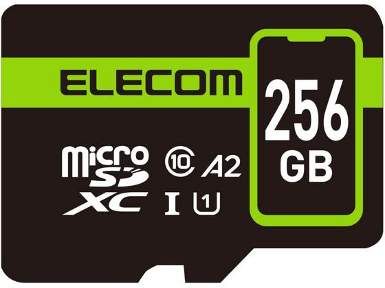 【お取り寄せ】エレコム マイクロSD歌留多 microSDXC 256GB MF-SP256GU11A2R