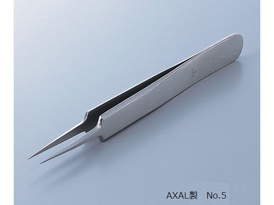 【お取り寄せ】RUBIS MEISTER ピンセット AXAL No.5 5-AXAL｜ＢＵＮＧＵ便