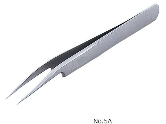 【お取り寄せ】RUBIS MEISTER ピンセット SA(耐酸鋼)製 No.5A 5A-SA