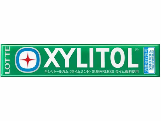 楽天市場】ロッテ キシリトールガムライムミント ボトル 143g