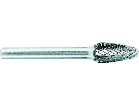 【お取り寄せ】スーパー スーパー超硬バー ロングシャンク径6mm(砲弾型)ダブルカット