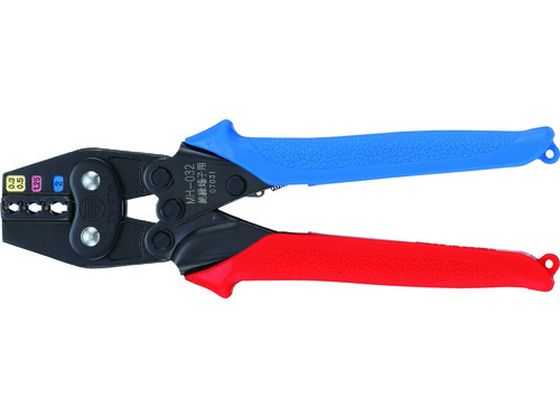 【お取り寄せ】マーベル 圧着工具(絶縁被覆付圧着端子･スリーブ用) MH-032 6,531円