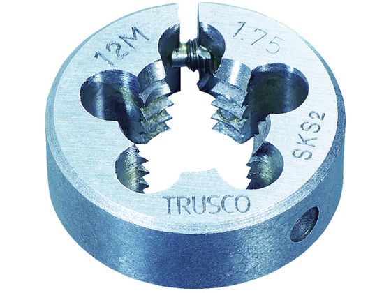 【お取り寄せ】TRUSCO 丸ダイス SKS 細目 50径 22×1.5 T50D-22X1.5