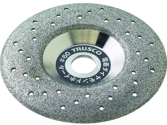 【お取り寄せ】TRUSCO 電着金剛石車輪 102×10×15 仕上みがき上げる用 U