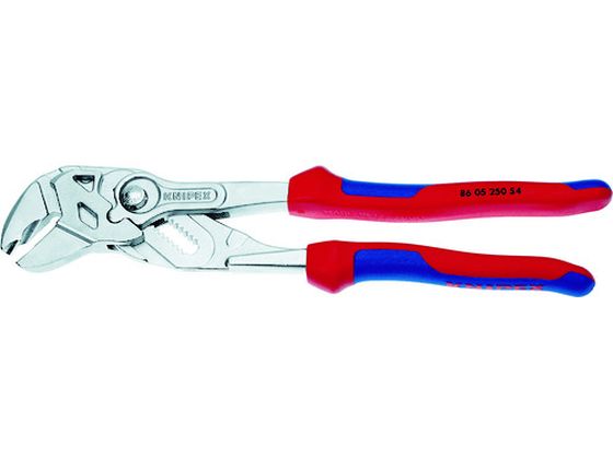 【お取り寄せ】KNIPEX プライヤーレンチ 250mm 航空機仕様 切断角度45度 860