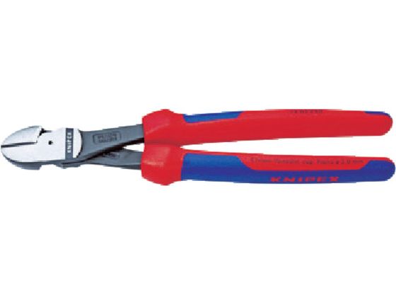 【お取り寄せ】KNIPEX 7405-180 強力型ニッパー180mm 7405-180