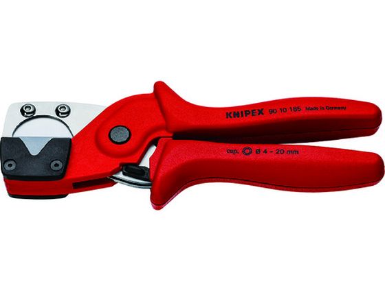 【お取り寄せ】KNIPEX 多層菅・空圧式ホース用パイプカッター 9010-185
