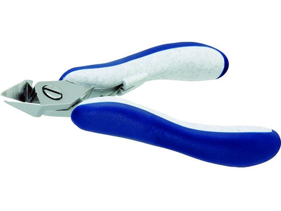 【お取り寄せ】idealtek ESD精密ニッパ 先細形 大 フラッシュ刃 120mm ES535