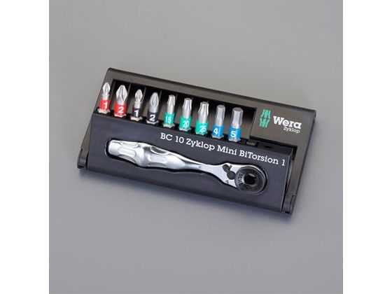【お取り寄せ】エスコ [+ Pozi Hex Torx] ビット仕掛ける ラチェット･H付 EA562WA-11