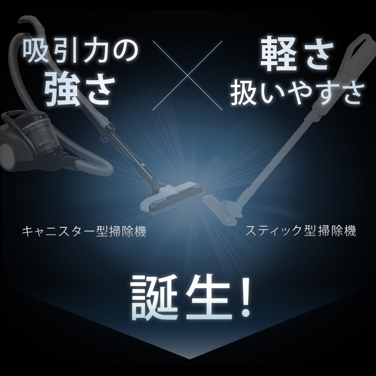 モップ付き 軽量 コード式 デスク キャニスティッククリーナー 掃除機 掃除機 2way スティッククリーナー 紙パック式 ハンディ 掃除 クリーナー スティッククリーナー スティック Kic Csp5 シャンパンゴールド オレンジ ほこり ハウスダスト ブラシ アイリスオーヤマ