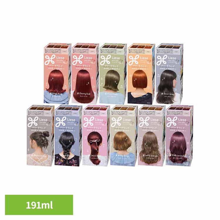 楽天市場】リーゼ ティントカラージェル花王 リーゼプリティア ヘア