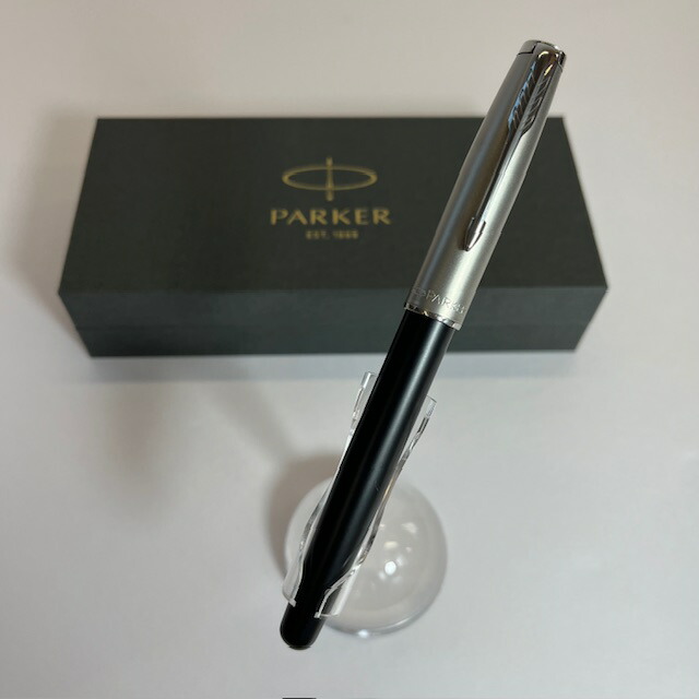 送料無料　パーカー　PARKER　ソネット　ブラック＆サンドブラストCT　F　プレミアム　高級筆記具　万年筆　ラッピング無料　クリスマスプレゼント　バレンタイン　ホワイトデー　入学祝　就職祝い　卒業祝い