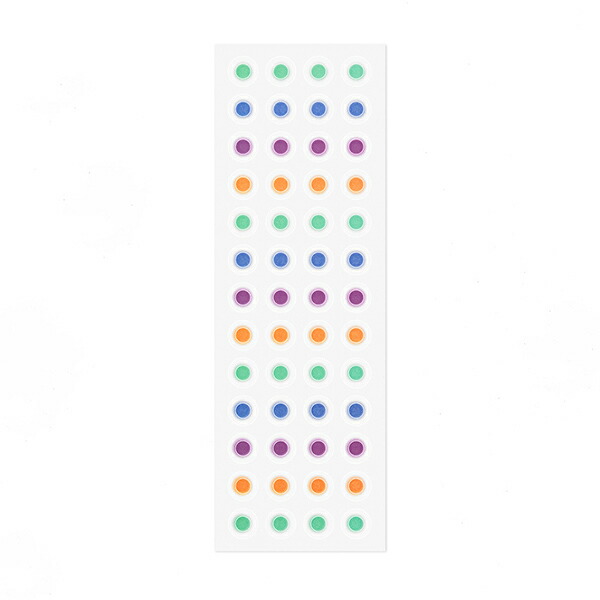 ミニ6リングリフィル 楽天市場】リング穴用補強シール ミニ6穴サイズ システム手帳