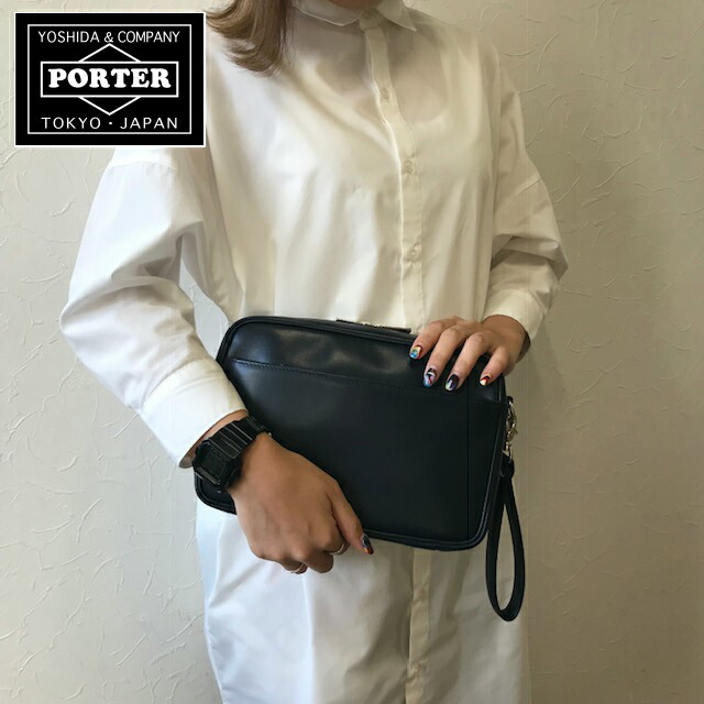 半額品 送料無料 吉田カバン 正規取扱店 ポーター ソート Porter Sort 116 革 ポーチ セカンドバッグ バッグインバッグ クラッチバッグ メンズ ビジネス カジュアル 吉田かばん 日本製 誕生日 ギフト 美しい Bilisim Io