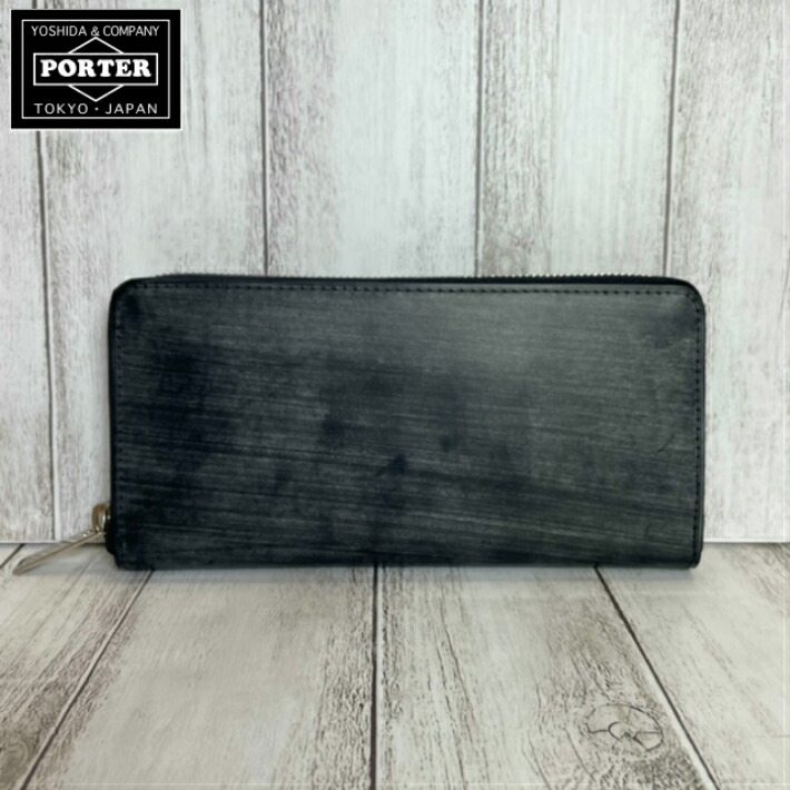 送料無料 吉田カバン 正規取扱店 ポーター ビルブライドル Porter Bill Bridle 185 ラウンドウォレット 長財布 牛革 ブライドルレザー メンズ レディース 男性 女性 カジュアル 吉田かばん 日本製 誕生日 ギフト クリスマス ラッピング無料 3 980円 税込 以上購入で