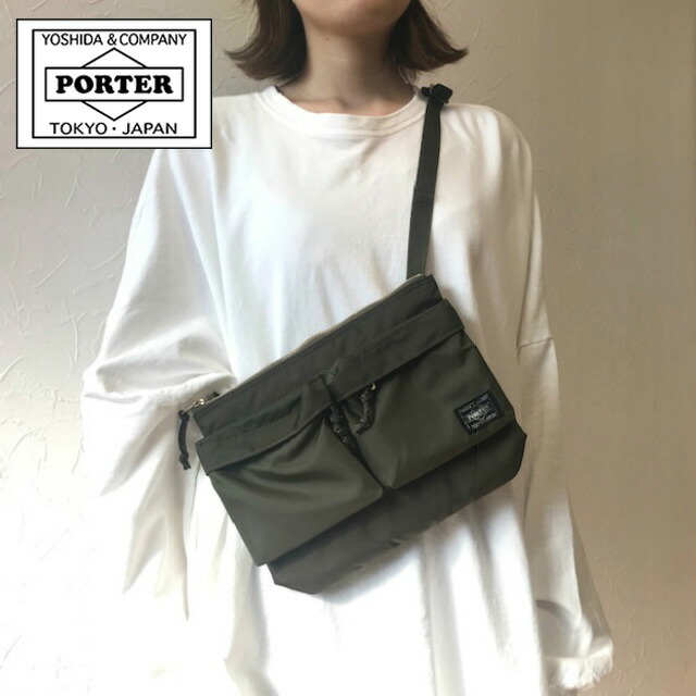 ボーイ フォース サコッシュ 855-05458 PORTER FORCE レディース メンズ 心地よい 吉田かばん 日本製 生まれ落ちる日 差し上げ物 クリスマス バレンタイン ホワイトデイ