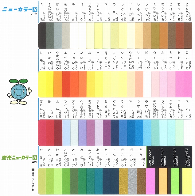 まとめ） 北越製紙 やよいカラー8ッ切10枚 うすみずいろ【×20セット】-