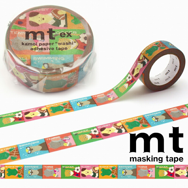 楽天市場】mt ex animal dot マスキングテープ カモ井 20mm×10m