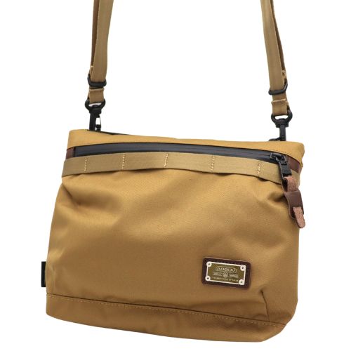 【10%OFFクーポン】AS2OV(アッソブ)CORDURA DOBBYコーデュラドビー305D SACOCHE サコッシュ バッグ 鞄 カーキ メーカー品番061417-65｜文具のある暮らし
