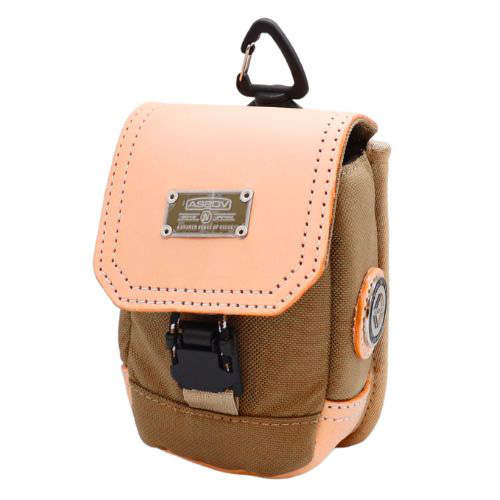 【10%OFF引き換え証】AS2OV(アッソブ) EXCLUCIVE BALLISTIC NYLON  領域ボックス席 不一致計容れもの ゴルフ カーキ 製造会社品番152211-65