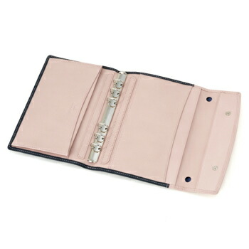 【10%OFFクーポン】AshfordアシュフォードモダングレースBIBLE15mmフラップラブリーネイビーシステム手帳メーカー品番7268-077