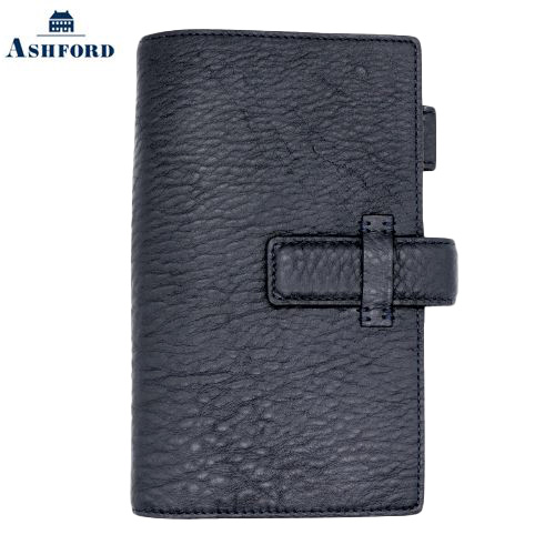 【10%OFFクーポン】アシュフォード シルフ BIBLE 15mm ベルト ネイビー システム手帳 バイブル Ashford メーカー品番7213-077